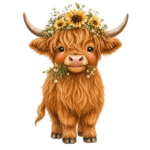 Cute Highland Cow