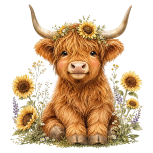 Cute Highland Cow